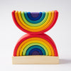 Rainbow Stacking Tower By Grimm's